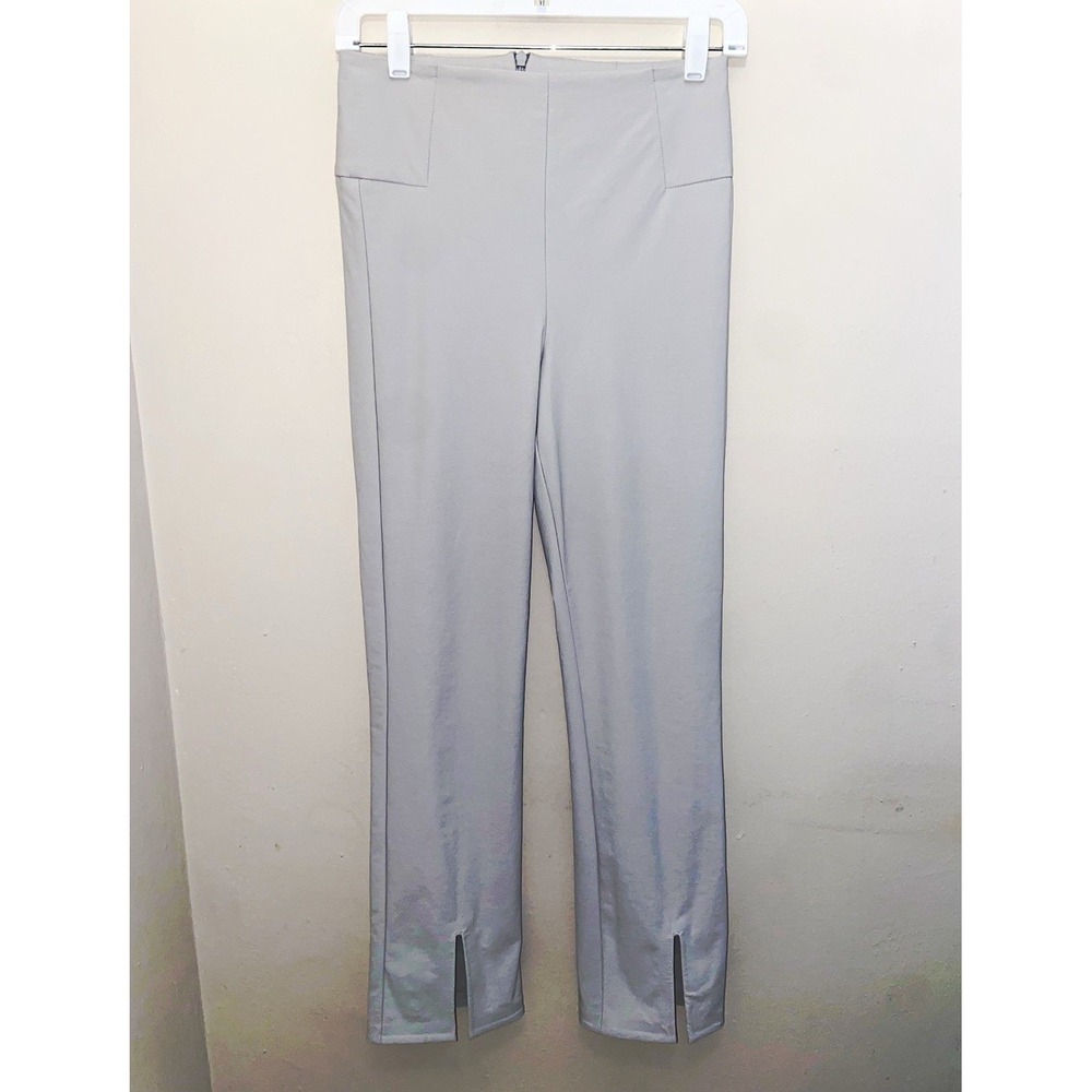 Athleta Gray Women's Size 2 Ankle Pants Stretch Zip Closure Gym Training